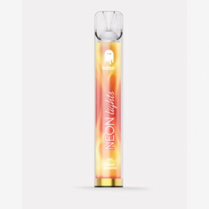 Vaper desechable Baboo Vape Neon Light Power Phoenix 20mg con sabor intenso.