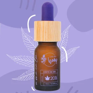 Aceite Amacalm 20% CBD con extracto de cáñamo y aceite orgánico MCT