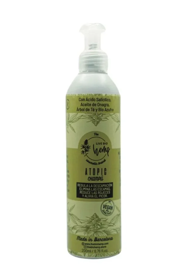 ATOPIC CHAMPÚ CBD LIVE BIO HEMP
