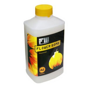 Flower Bomb Field Marshal aumenta la densidad y el peso de tus flores hasta un 70%.