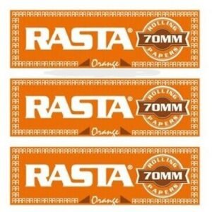 PAPEL NARANJA 70MM RASTA