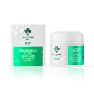 Bálsamo muscular con 3000mg de CBD y 1000mg de CBG