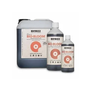 Botella de Biobizz Bio·Bloom, abono orgánico líquido para una floración abundante y natural.