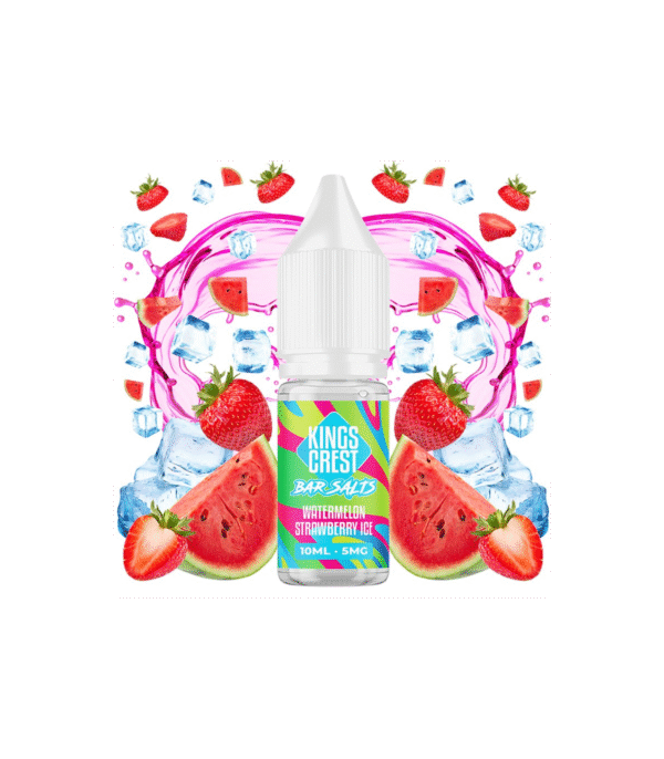 WATERMELON STRAWBERRY ICE 10ML KINGS CREST