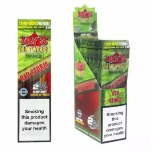 PAPEL JAY´S HEMP WRAPS RED STORM