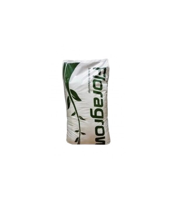 Saco de Sustrato Floragrow 120L, mezcla natural con micorrizas Trichoderma Harzianum, turba, coco, perlita y humus de lombriz.