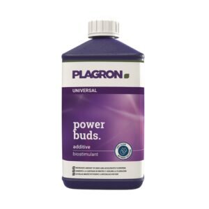 Power Buds Plagron, estimulador de floración que acelera la producción de brotes y flores abundantes.
