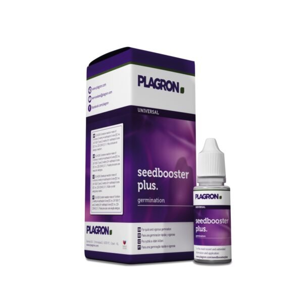 Seed Booster Plus Plagron estimulador de germinación que acelera el crecimiento y protege las semillas frente a hongos.